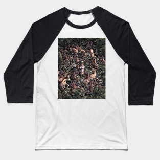 Forest Filled with Ticks! Baseball T-Shirt